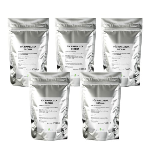 Sól himalajska różowa drobna